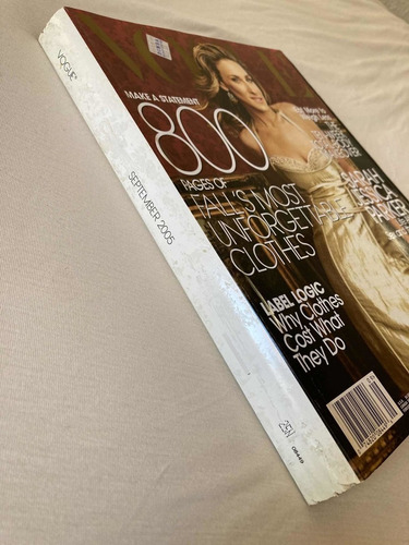 Revista Vogue Usa Sarah Jessica Parker Sept 2005comó Nueva (Usado)