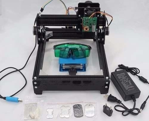 Máquina Cnc De Grabado Y Corte Láser 15000 Mw Motor Nema