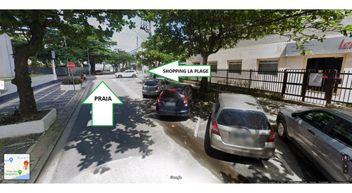 Imagem 13 de 14 de Apartamento 1 Minuto Praia Pitangueiras - Guarujá C/garagem