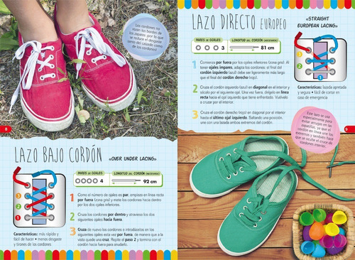 Diseños Con Lazos De Zapatos, De Lucía Sanz. Editorial Marin Libsa, Tapa Dura, Edición 1 En Español, 2016