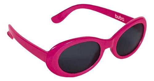 Óculos De Sol Infantil Buba ® Proteção Uva E Uvb Pink 11739 Cor Da Armação Pink Cor Da Lente Preto Cor Pink Desenho Buba Cor Da Haste Pink