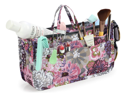 Micom Organizador De Cosmeticos Extensible, Con Estampado, A