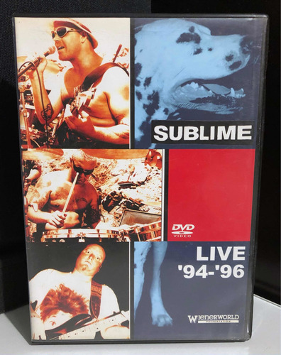 Sublime - Live '94-'96 | Dvd 2002 U.k. Punk Reggae Rock