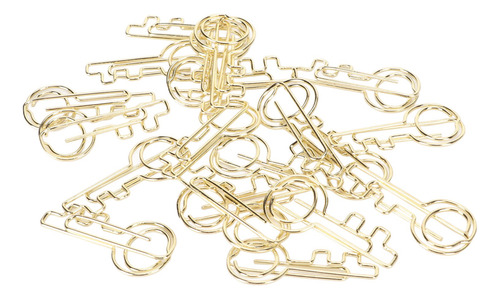 Clips De Papel Para Llaves, 40 Piezas, Clip De Forma Única,