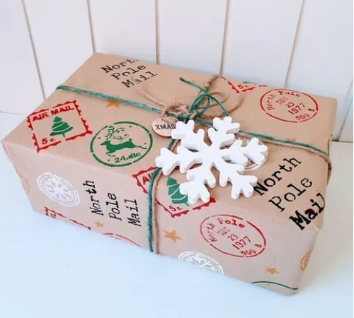 Imagen 2 de 2 de Stencil Laura Craft Palabras Navideñas