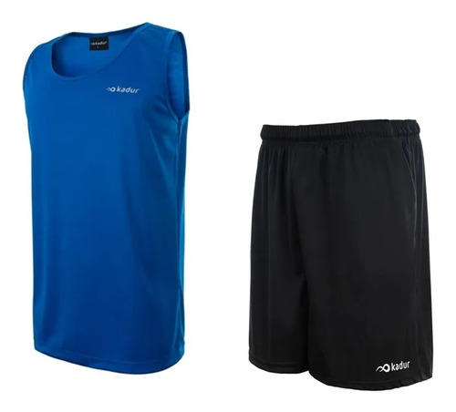 Musculosa Short Deportivo Hombre Entrenamiento Kadur