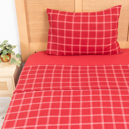 Juego De Sabana Polar Estampadas 1.5 Plazas Mashini