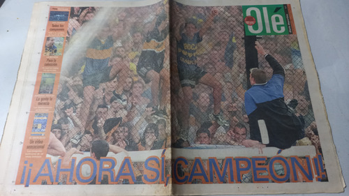 Especial Ole Boca Juniors Campeon 1998  Ddb