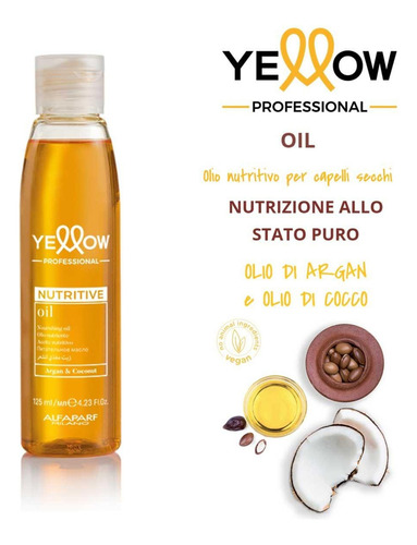 Aceite Capilar Oil Nutritivo De Coco Y Argan Yellow Nutritiv