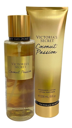 Set Victoria's Secret Crema Y Body Locion Coconut Passion