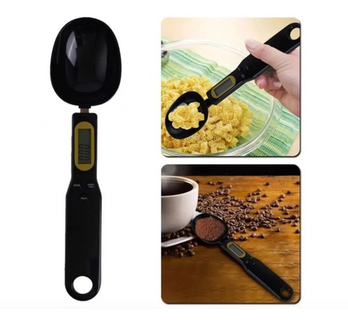 Cuchara Bascula Medidora Gramera Digital Lcd De Cocina 500g
