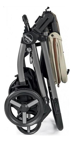 Carriola Peg Perego Ypsi Combo Bambineto Silla Cubre Pies Color Class Beige Chasis Gris
