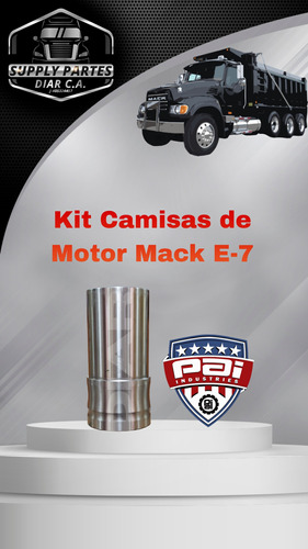 Camisa De Motor Mack E7 Vision Granite Ch Y Rd400