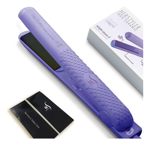 Plancha Alisadora De Ceramica Herstyler Colorful Seasons,...