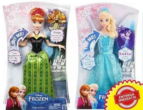 Disney Frozen - Boneca Anna Musical - Autobrinca Online