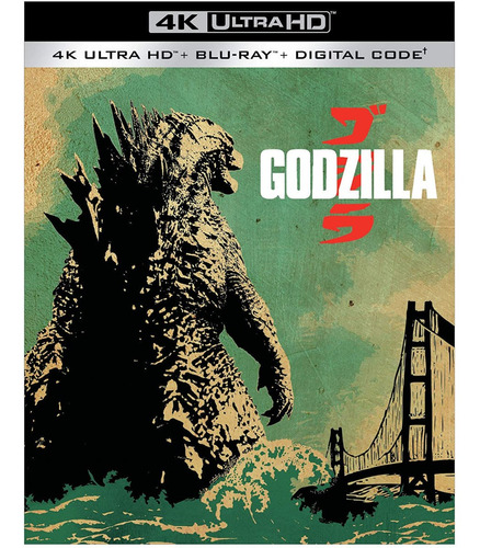 Godzilla 2014 Pelicula 4k Ultra Hd + Blu-ray 