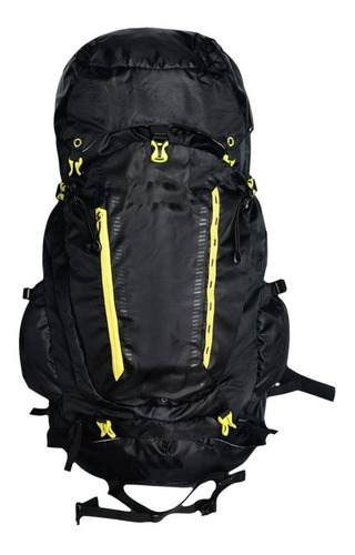 Mochila Para Montaña Eiger 55 L Color Negro/verde Wallis