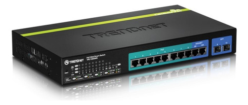 Switch Trendnet Tpe-1020ws Web Smart Poe+ Gigabit 10 Puertos