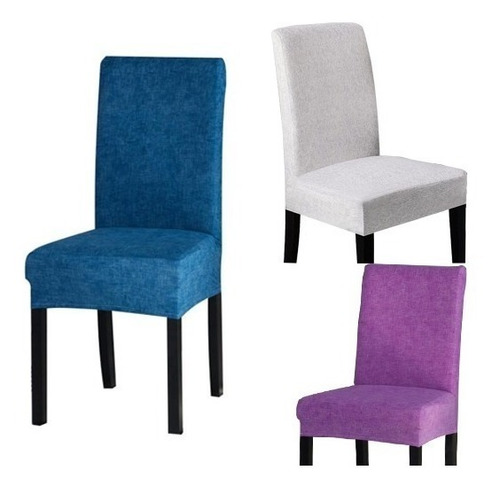 Funda De Silla Con Diseño Spandex Para Comedor