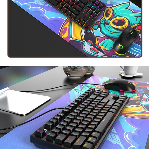 Imagen 3 de 3 de Teclado Mecanico Retroiluminado Switch Blue Tk- Ajazz Daidai