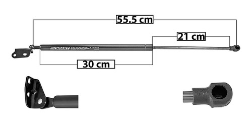 Amortiguador 5a Puerta C/garantía Spart 3 2010 - 2013
