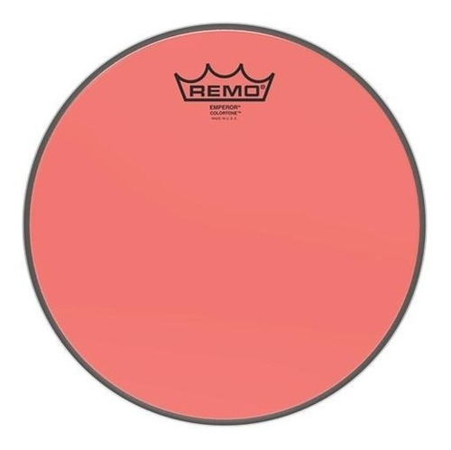 Parche Colortone Emperor 10, Rojo Be-0310-ct-rd Remo