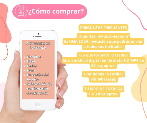 Tarjeta De Invitación Digital | Encanto