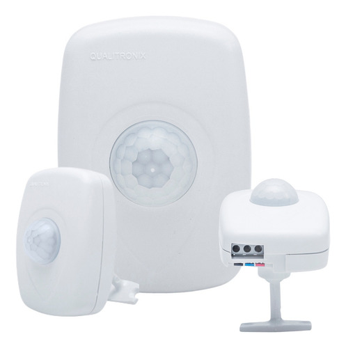 Sensor De Presença Multifuncional 180º Qa21mb Qualitronix