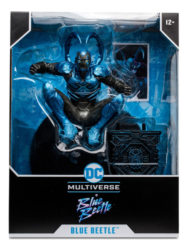 Mcfarlane Estatua 12 Blue Beetle