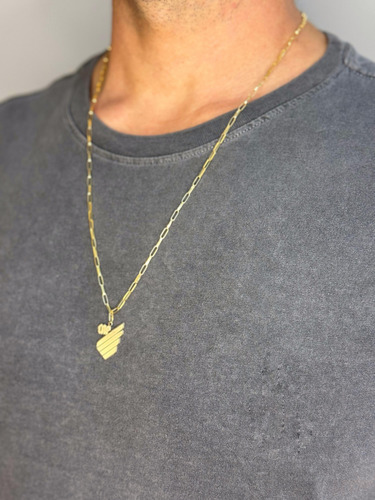 Pingente Time Clube Atlético Paranaense Ouro 18k 750 26 Mm Cor Dourado