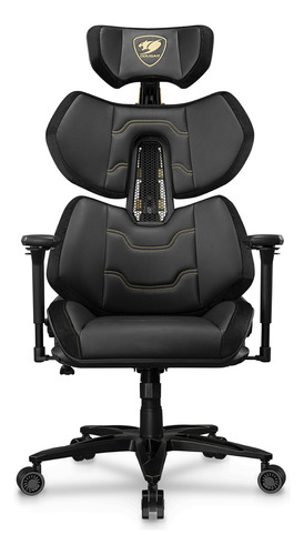 Silla Gamer Cougar Terminator Elite Gold Apoyabrazos 4d