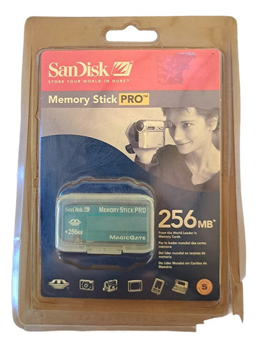 Memoria Memory Stick Pro 236mb Sandisk Magic Gate