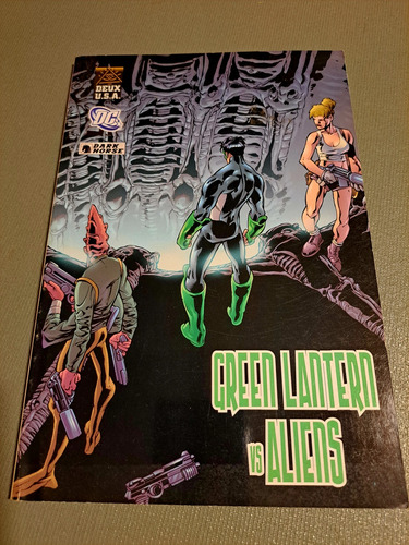 Green Latern Vs Aliens Completo Comic Dc Dark Horse