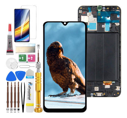 Pantalla Lcd Táctil Para Samsung A50 A30 A50s Con Marco A505 Sm-a505 Sm-a305f A305fn Jkpkj