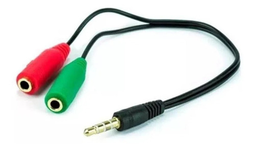 Fone Headset Hp H100 Gamer P2 C/ Adaptador P3 / Pc/ Ps4