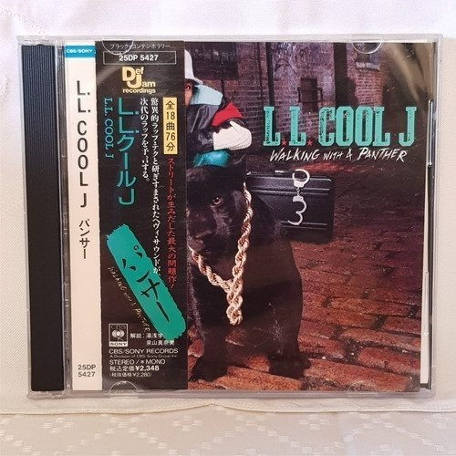 L. L. Cool J Walking With A Panther Cd Japonés Obi (Usado)