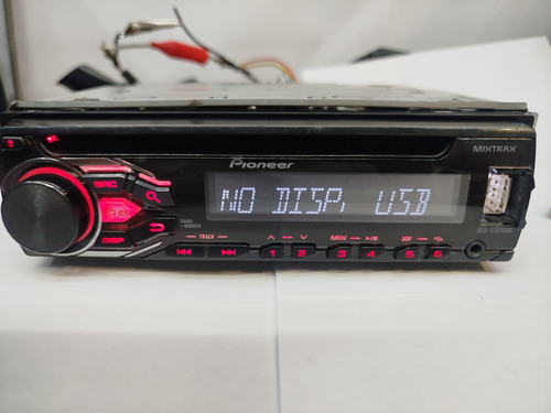 Autoestéreo Pioneer Deh X1850ub Bt Audio Adaptado Para Músic (Usado)