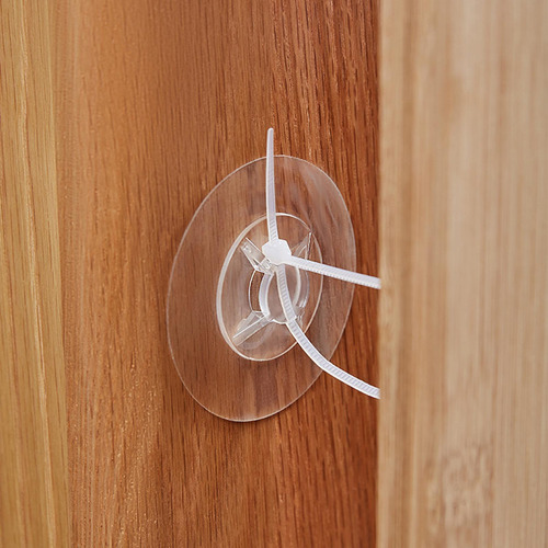 Adhesivo Transparente Sin Taladro Antivuelco Anclaje De