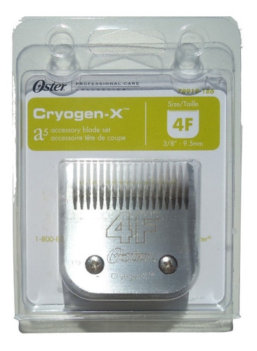 Cuchilla Oster Cryogen X Numero 4f De 9,5 Mm P Oster A5 O A6