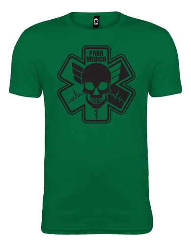 Playera Hombre Paramedico Militar Ambulancia Hospital Medico