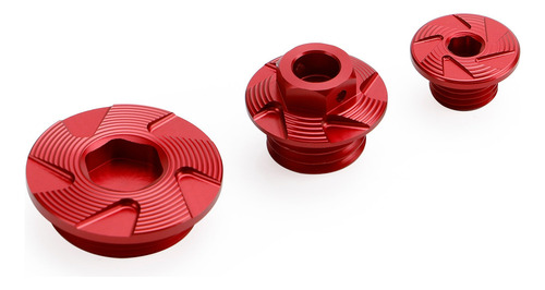 Kit De Tapones De Motor Billet Para Honda Crf250r Crf250r Cr