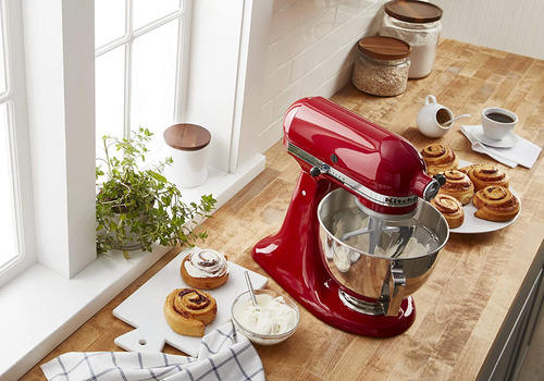 Kitchenaid Kfe5t Batidora De Cabezal Flexible, Plateada