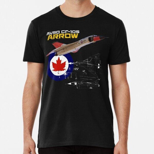 Remera Avro Canadiense Cf-105 Arrow Algodon Premium