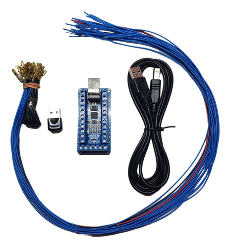 Placa Zero Delay Ps5 Fight Stick Pi Pico Rp2040 Mgames