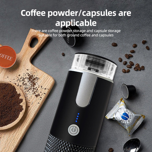 Máquina De Café Espresso Eléctrica Portátil De 6 Onzas - Aut