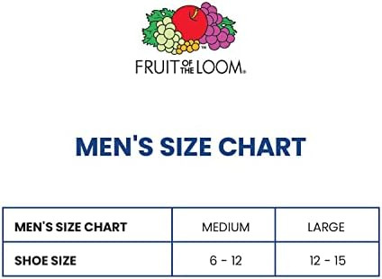 Fruit Of The Loom Para Hombre Paquete De 6 Pares De Calcetin