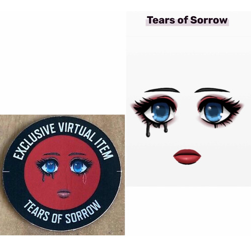 Código Virtual Cara Tears Of Sorrow Roblox