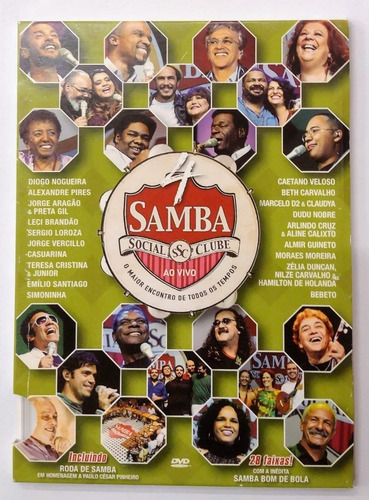 Dvd Samba Social Clube Ao Vivo Vol 4