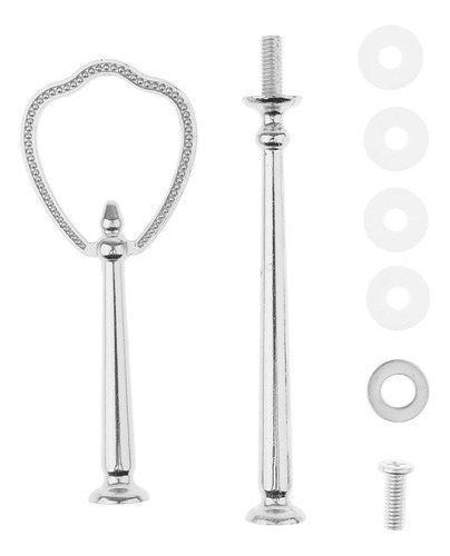 4 Soporte Elegante For Postres De 3 Niveles Con 4 Piezas