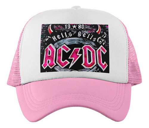 Gorra Jockey Rock Bandas Ac Dc Campana Infernal Ters